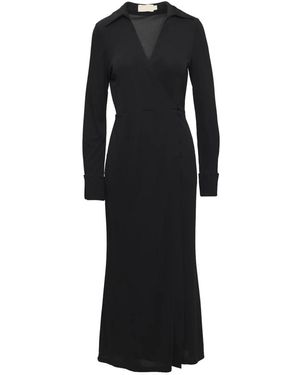 Wakakuu Icons Wrap Dresses - Nero