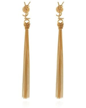 Saint Laurent Earrings - Metallic