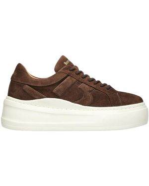 Barracuda Plateau-Sneaker - Braun
