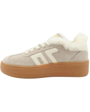 Back70 Schoenen ,Leer Sneaker - Wit