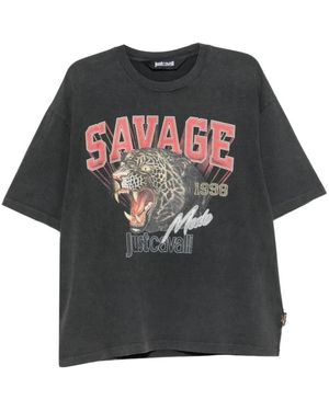 Just Cavalli T-Shirts - Nero