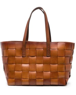 Dragon Diffusion Tote Bags - Brown
