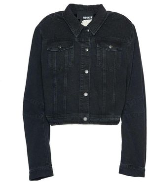 ROTATE BIRGER CHRISTENSEN Denim Jackets - Black