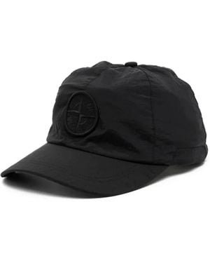 Stone Island Caps - Zwart