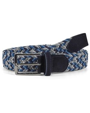 Howard London Geflochtener Gürtel Marvin Blau