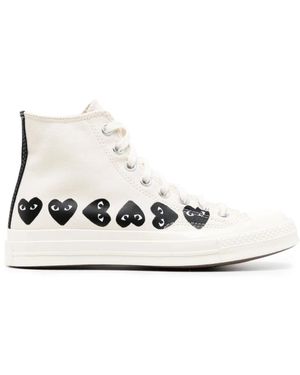 COMME DES GARÇONS PLAY Trainers - White
