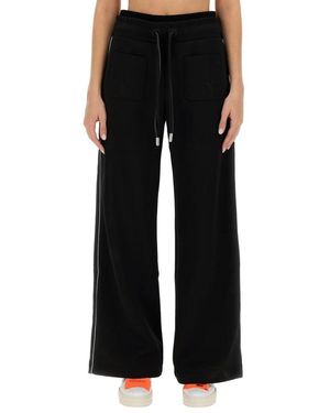 Off-White c/o Virgil Abloh Wide Trousers - Black