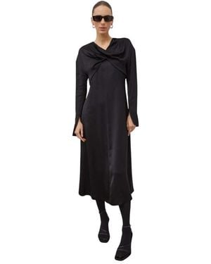 Day Birger et Mikkelsen Lyanna Midikleid - Schwarz