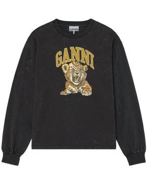 Ganni Sweatshirts - Black