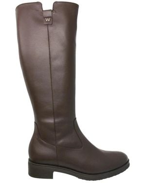 Wonders High Boots - Marrone
