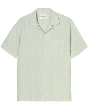 Closed Short Sleeve Shirts - Green