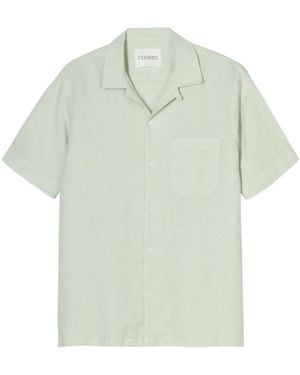 Closed Short Sleeve Shirts - Green