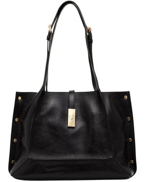 Pollini Tote Bags - Nero
