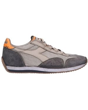 Diadora Stone Wash Heritage Sneakers - Grau