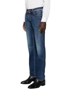 Jacob Cohen Slim-Fit Jeans - Azul