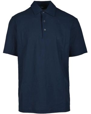 Herno Polo Shirts - Blue