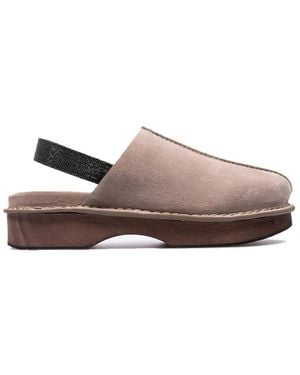 Brunello Cucinelli Clogs - Brown