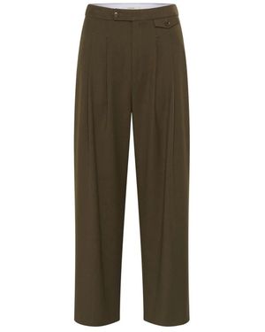 Gestuz Straight Trousers - Green