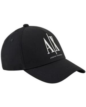 ARMANI EXCHANGE Ax Baseball Cap - Schwarz