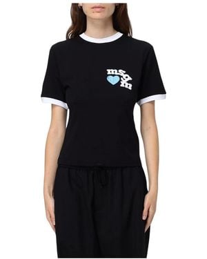 MSGM T-Shirts - Negro