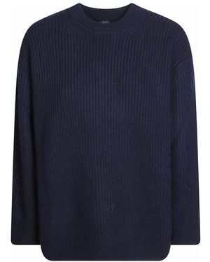 Pinko Round-Neck Knitwear - Bleu