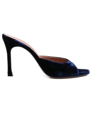 AMINA MUADDI Heeled Mules - Noir