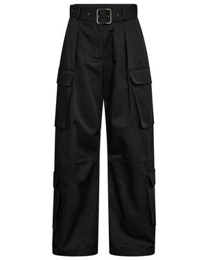 Haute L'Amitié Weite Hosen - Schwarz