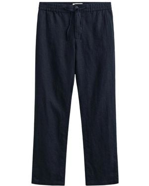GANT Leinenhose - Blau