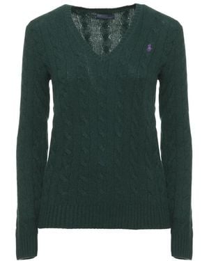 Ralph Lauren V-Neck Knitwear - Vert
