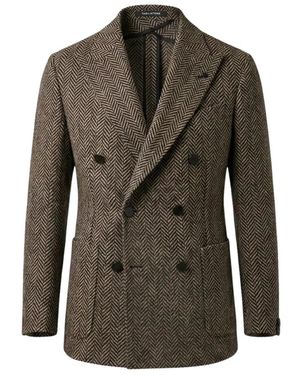 Tagliatore Zweireihige Jacke - Grün