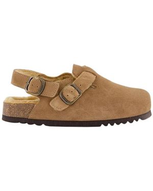 Scholl Clogs - Brown
