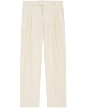 Drole de Monsieur Wide Trousers - Natural