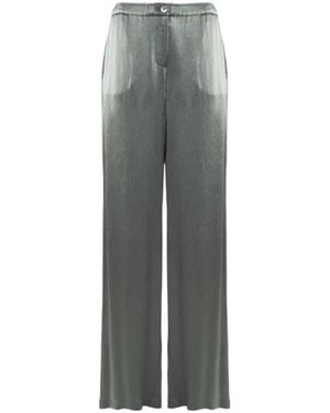 Nenette Wide Pants - Gray