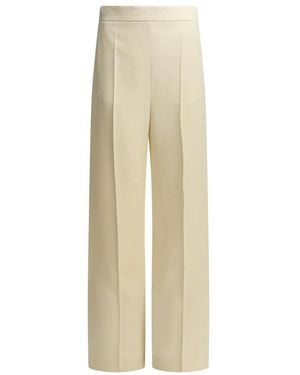 Valentino Wide Trousers - Neutro