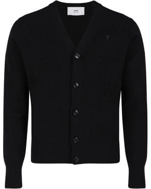 Ami Paris Cardigans - Black