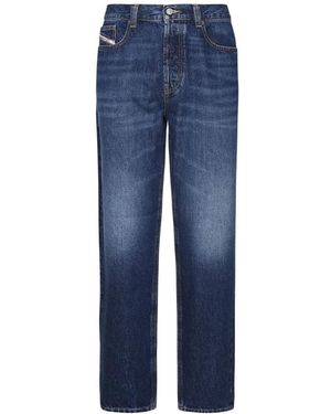 DIESEL Straight Jeans - Blauw