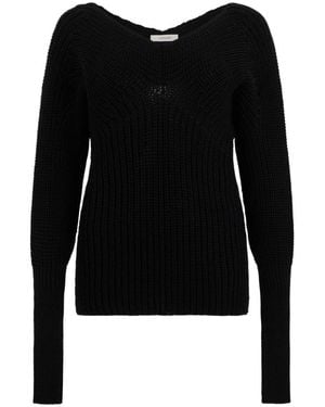 Lemaire Pullover Mit V-Ausschnitt - Schwarz