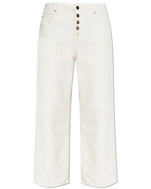 AllSaints Cropped Jeans - Blanco