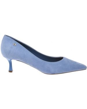 Baldinini Pumps Van Suède Cerulean - Blauw