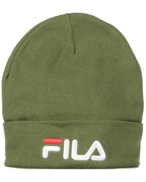 Fila Grüne Slouchy Beanie Für Männer