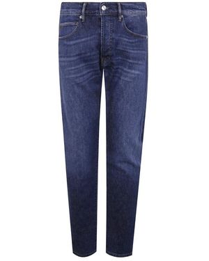 Nine:inthe:morning Skinny 5-Pocket Rock Hose - Blau