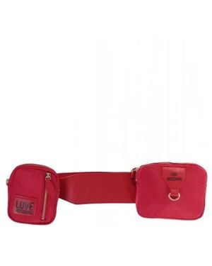 Love Moschino Belt Bags - Rosso