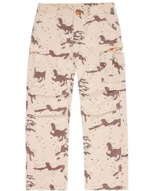 HELLSTAR Straight Trousers - Neutro