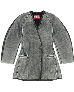 DIESEL Denim Jackets - Grey