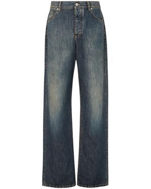 Fendi Straight Jeans - Azul