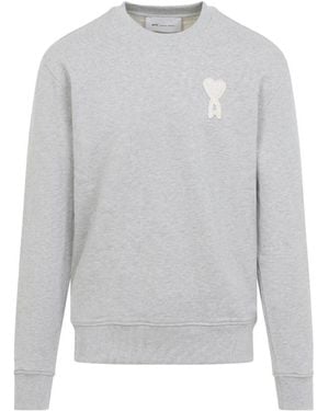 Ami Paris Sweatshirts - Gris
