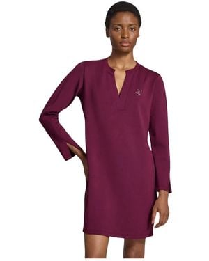 Liu Jo Short Dresses - Purple