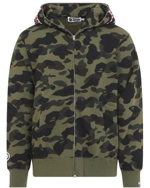 A Bathing Ape Zip-Throughs - Verde