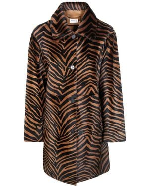 P.A.R.O.S.H. Moira Coat - Braun