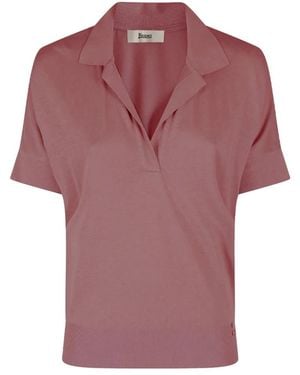 Herno Tops ,Roze ,Polo Shirts - Paars